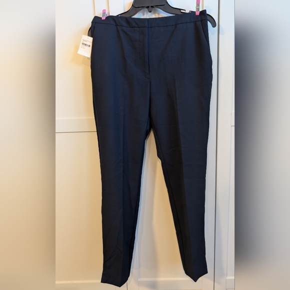 NWT MNG by Mango Skinny Suit Dress Pants in Navy size 6 - Picture 1 of 8